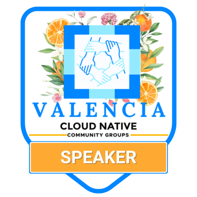 Cloud Native Valencia Speaker Badge